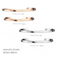 [Có Sẳn] Vòng Cuff Unisex 2021 Thép Không Rỉ [Bảo Hành 1 Năm][ảnh thật]